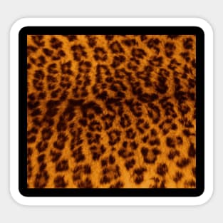 Leopard print Sticker